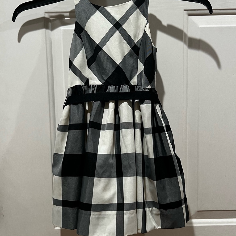Polo by Ralph Lauren Kids Dress in Black and White Plaid